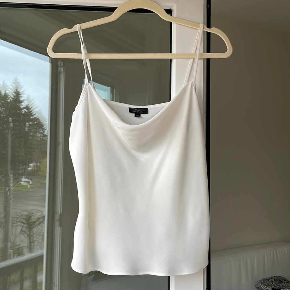 Topshop flowy tank